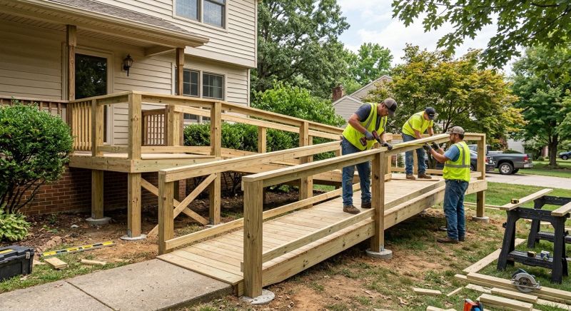 Accessible Ramp Construction in Kansas City, KS