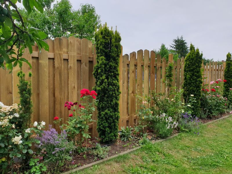 Decorative Bamboo Fence Panel